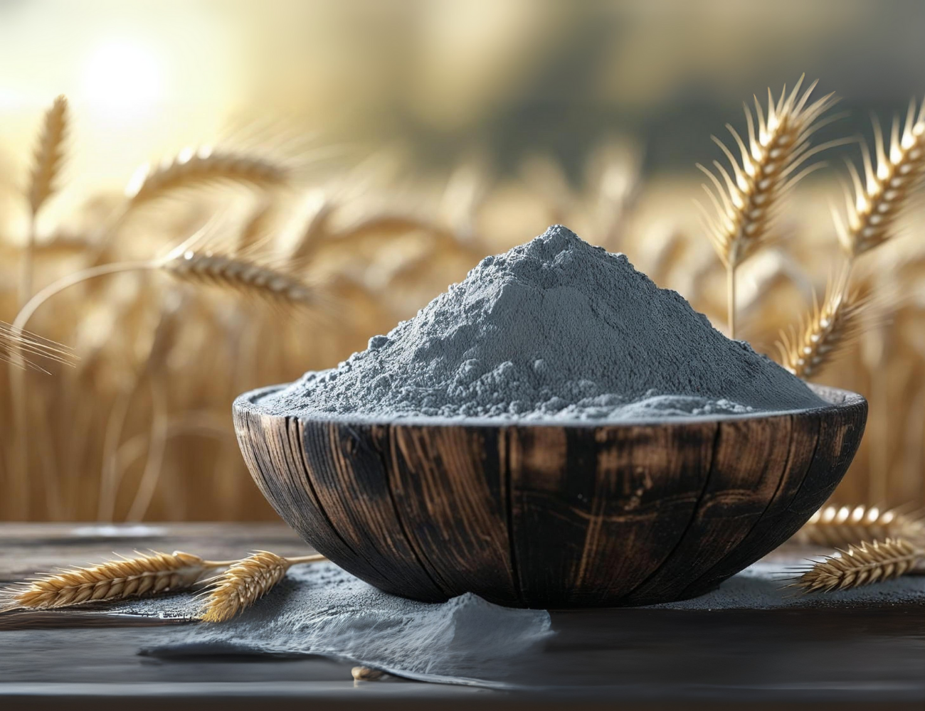 Black Wheat Atta – 100% Natural, High Fiber, and Easy to Digest